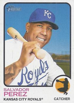 2022 Topps Heritage #267 Salvador Perez Front