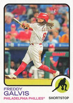 2022 Topps Heritage #302 Freddy Galvis Front