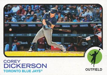 2022 Topps Heritage #306 Corey Dickerson Front