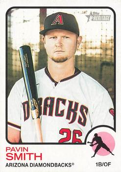 2022 Topps Heritage #346 Pavin Smith Front