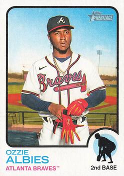 2022 Topps Heritage #378 Ozzie Albies Front