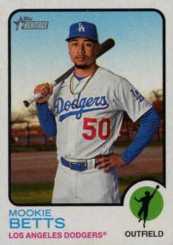 2022 Topps Heritage #386 Mookie Betts Front