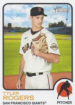 2022 Topps Heritage #433 Tyler Rogers Front
