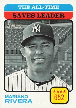 2022 Topps Heritage #474 Mariano Rivera Front