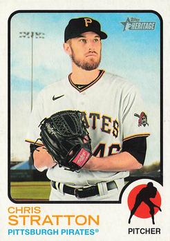2022 Topps Heritage #487 Chris Stratton Front