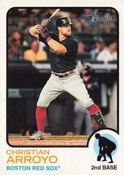 2022 Topps Heritage #489 Christian Arroyo Front