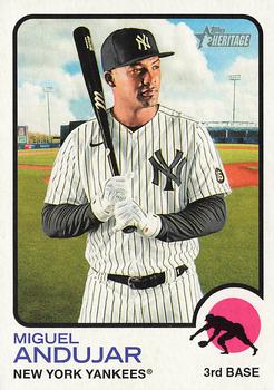 2022 Topps Heritage #493 Miguel Andujar Front