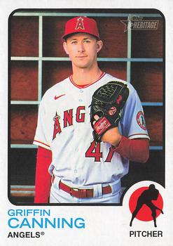2022 Topps Heritage #516 Griffin Canning Front
