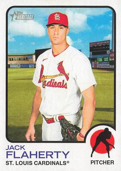 2022 Topps Heritage #534 Jack Flaherty Front