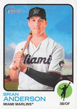 2022 Topps Heritage #574 Brian Anderson Front