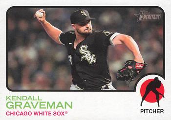 2022 Topps Heritage #603 Kendall Graveman Front