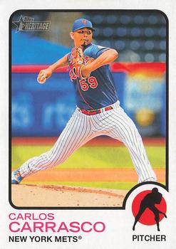2022 Topps Heritage #685 Carlos Carrasco Front