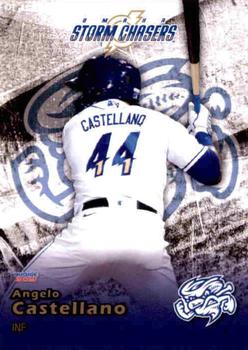 2021 Choice Omaha Storm Chasers #04 Angelo Castellano Front