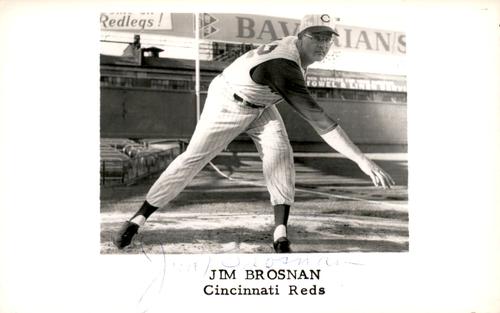 1960 Cincinnati Reds Postcards #NNO Jim Brosnan Front
