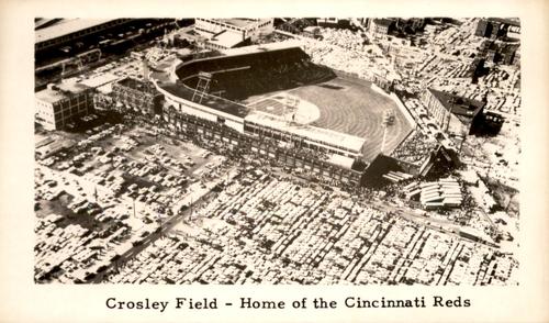 1960 Cincinnati Reds Postcards #NNO Crosley Field Front