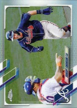 2021 Topps Chrome - Refractor #7 Dansby Swanson Front
