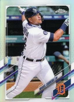 2021 Topps Chrome - Refractor #10 Miguel Cabrera Front