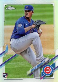 2021 Topps Chrome - Refractor #26 Brailyn Marquez Front