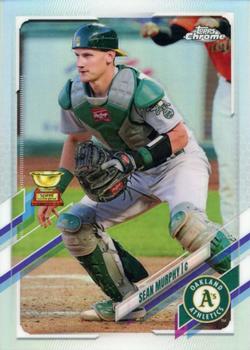2021 Topps Chrome - Refractor #55 Sean Murphy Front