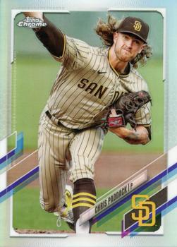 2021 Topps Chrome - Refractor #78 Chris Paddack Front