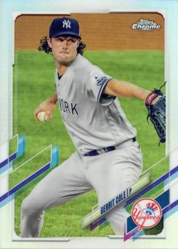 2021 Topps Chrome - Refractor #80 Gerrit Cole Front