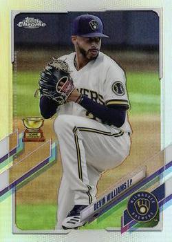 2021 Topps Chrome - Refractor #98 Devin Williams Front