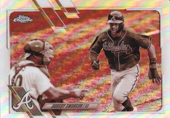 2021 Topps Chrome - Sepia Refractor #7 Dansby Swanson Front