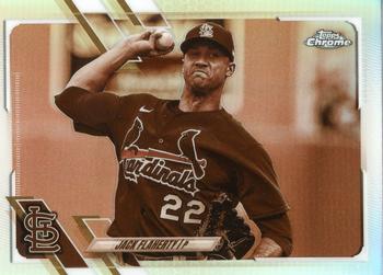 2021 Topps Chrome - Sepia Refractor #70 Jack Flaherty Front