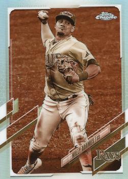2021 Topps Chrome - Sepia Refractor #75 Willy Adames Front