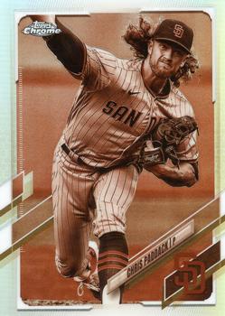 2021 Topps Chrome - Sepia Refractor #78 Chris Paddack Front