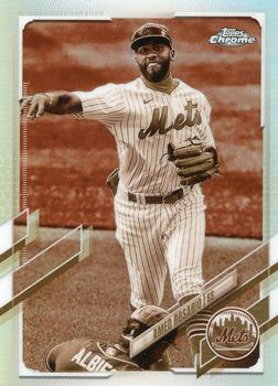 2021 Topps Chrome - Sepia Refractor #190 Amed Rosario Front