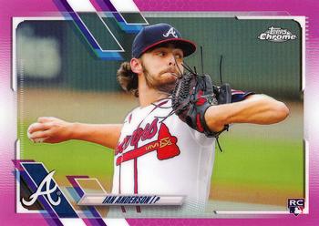 2021 Topps Chrome - Pink Refractor #6 Ian Anderson Front