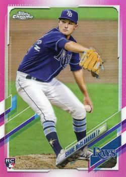 2021 Topps Chrome - Pink Refractor #23 Shane McClanahan Front