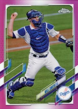 2021 Topps Chrome - Pink Refractor #30 Will Smith Front