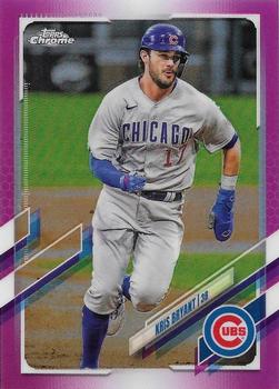 2021 Topps Chrome - Pink Refractor #40 Kris Bryant Front
