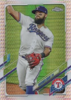 2021 Topps Chrome - Prism Refractor #3 Rougned Odor Front