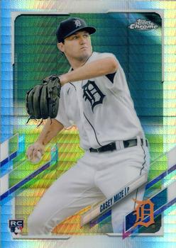 2021 Topps Chrome - Prism Refractor #4 Casey Mize Front