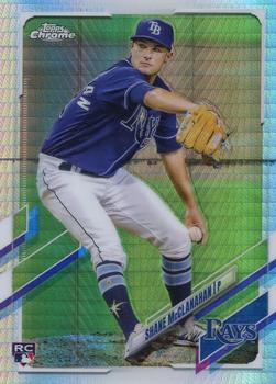 2021 Topps Chrome - Prism Refractor #23 Shane McClanahan Front
