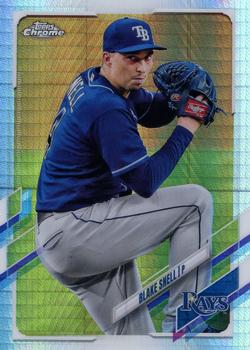 2021 Topps Chrome - Prism Refractor #43 Blake Snell Front