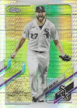 2021 Topps Chrome - Prism Refractor #163 Lucas Giolito Front