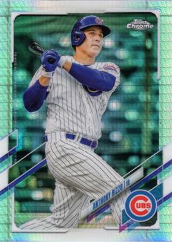 2021 Topps Chrome - Prism Refractor #165 Anthony Rizzo Front