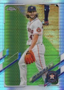 2021 Topps Chrome - Prism Refractor #209 Lance McCullers Jr. Front