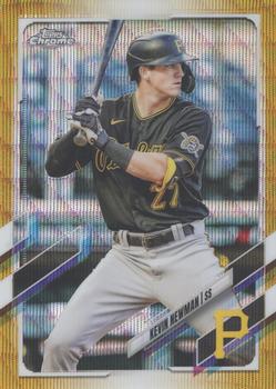 2021 Topps Chrome - Gold Refractor #2 Kevin Newman Front