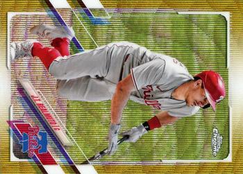 2021 Topps Chrome - Gold Wave Refractor #82 J.T. Realmuto Front