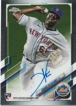 2021 Topps Chrome - Rookie Autographs #RA-FK Franklyn Kilome Front
