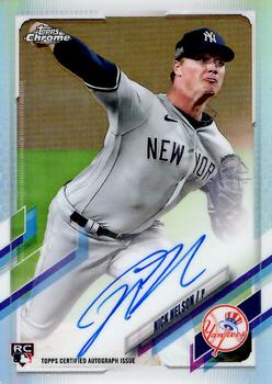 2021 Topps Chrome - Rookie Autographs Refractor #RA-NNE Nick Nelson Front