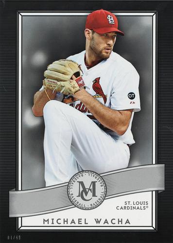 2016 Topps Museum Collection 5x7 #83 Michael Wacha Front