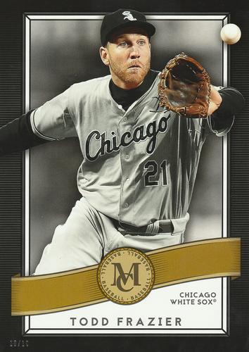 2016 Topps Museum Collection 5x7 - Gold 5x7 #30 Todd Frazier Front
