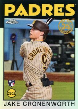 2021 Topps Chrome - 1986 Topps Baseball 35th Anniversary #86BC-18 Jake Cronenworth Front