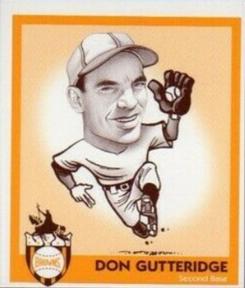 1998 St. Louis Browns Heads Up! #5 Don Gutteridge Front